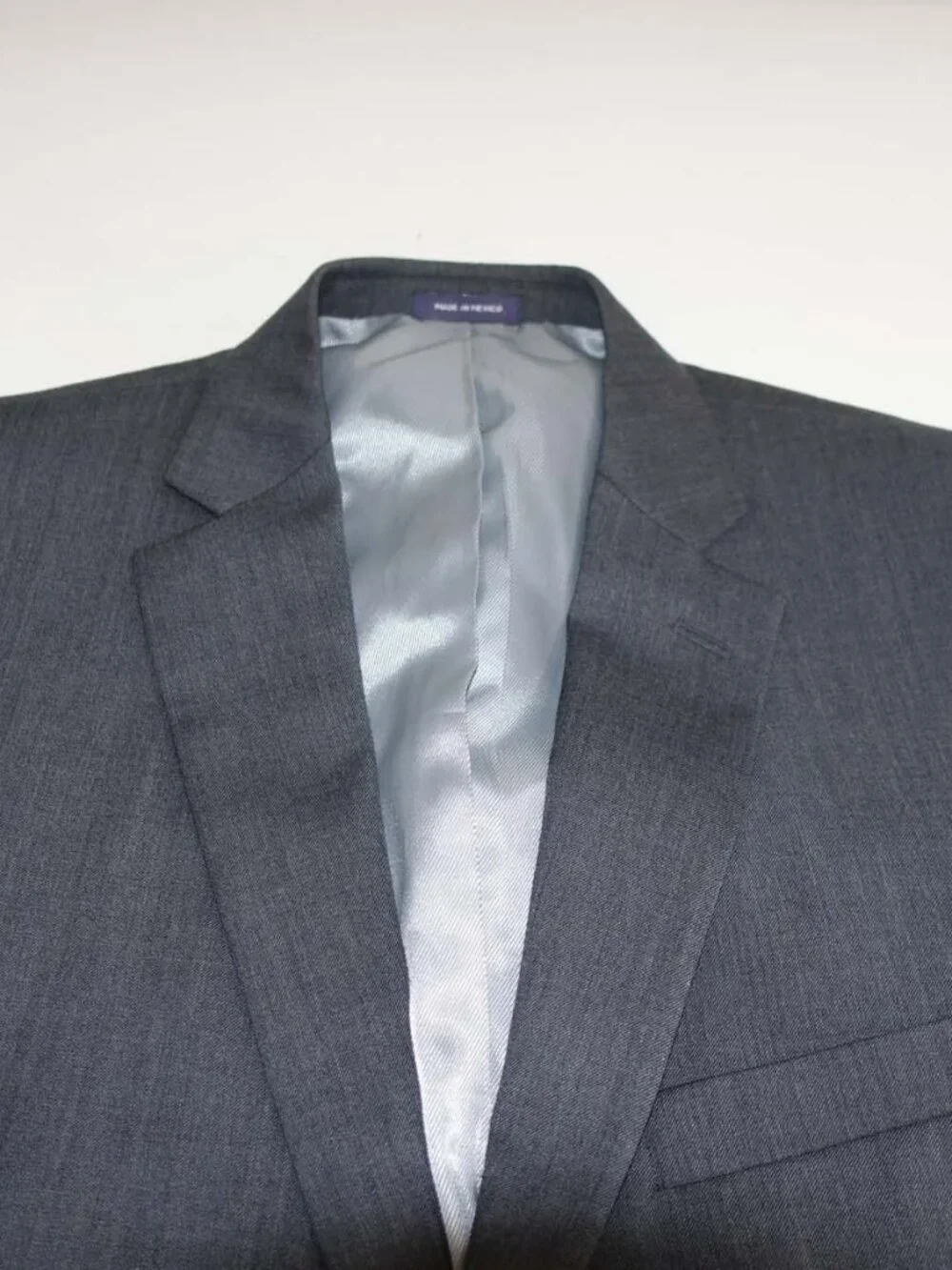 Stafford Men's Classic Fit Suit Jacket Size 42 Regular Medium Gray 100% Wool 42R